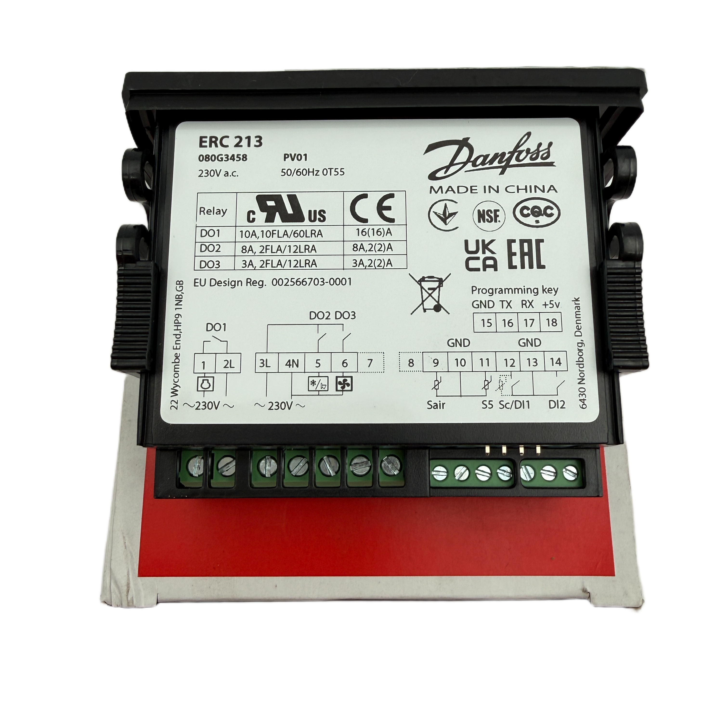 Danfoss Controller: ERC213 - 230V