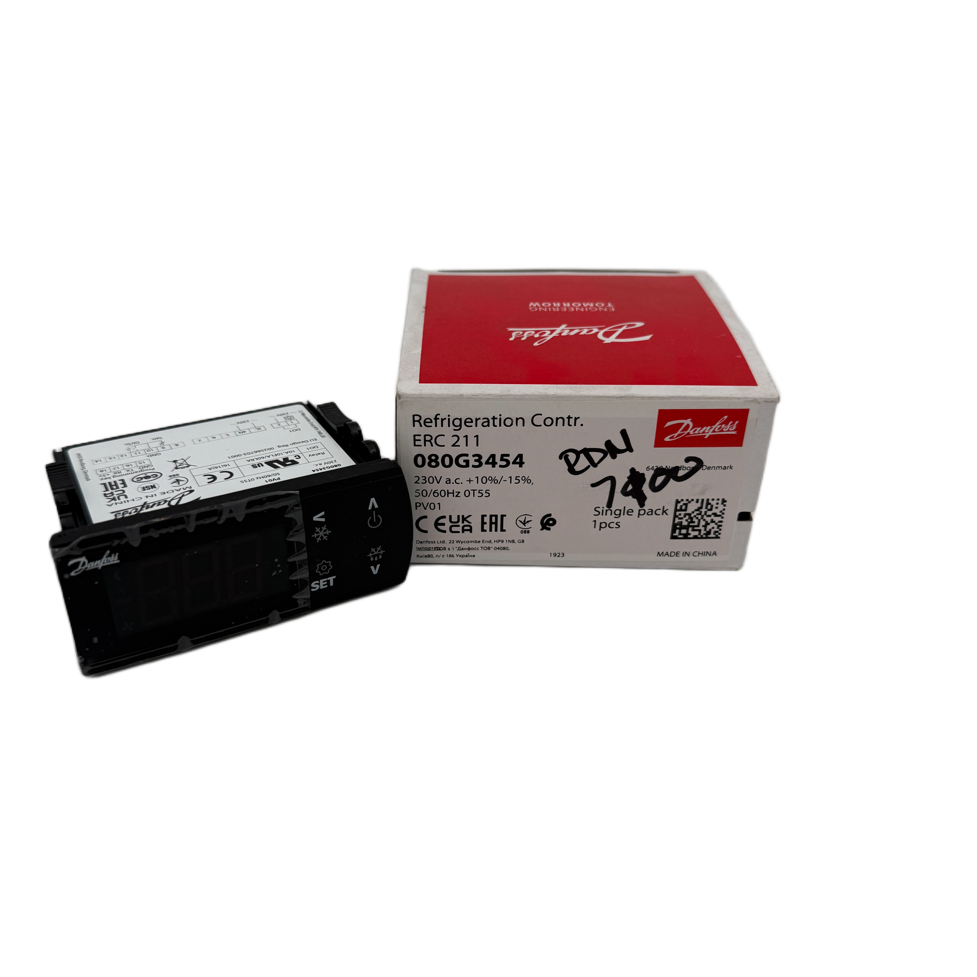 DanFoss Controller: ERC211 -230V
