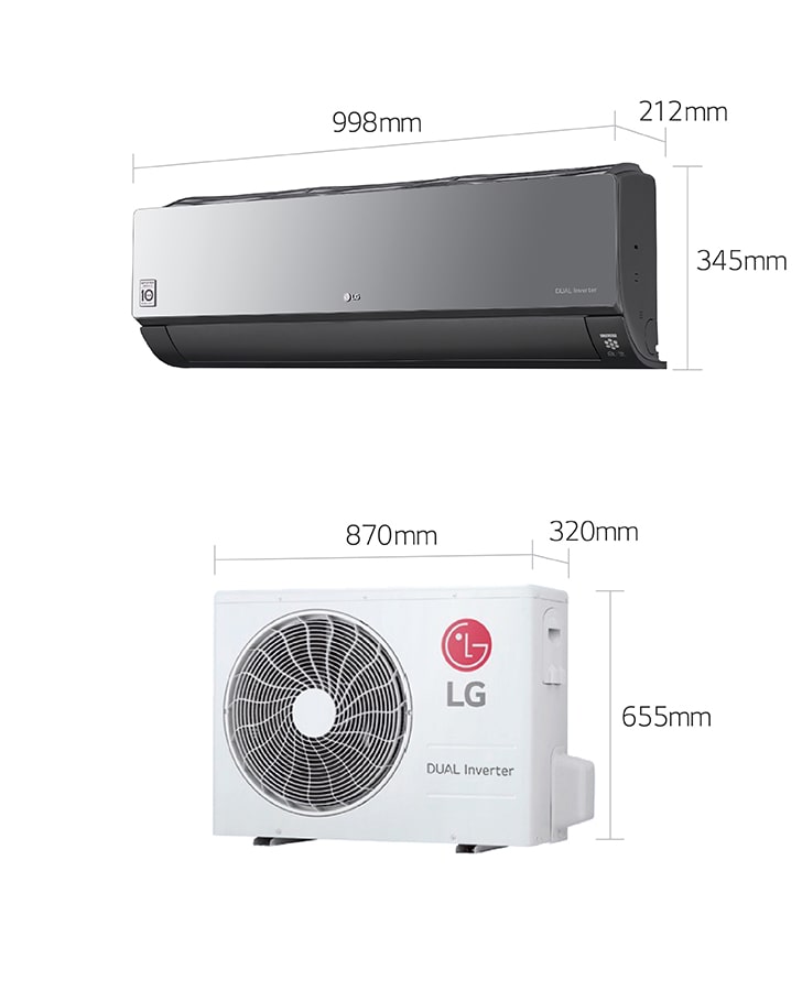 LG Artcool 24000 BTU air conditioner for homes and commercial spaces in South Africa 10