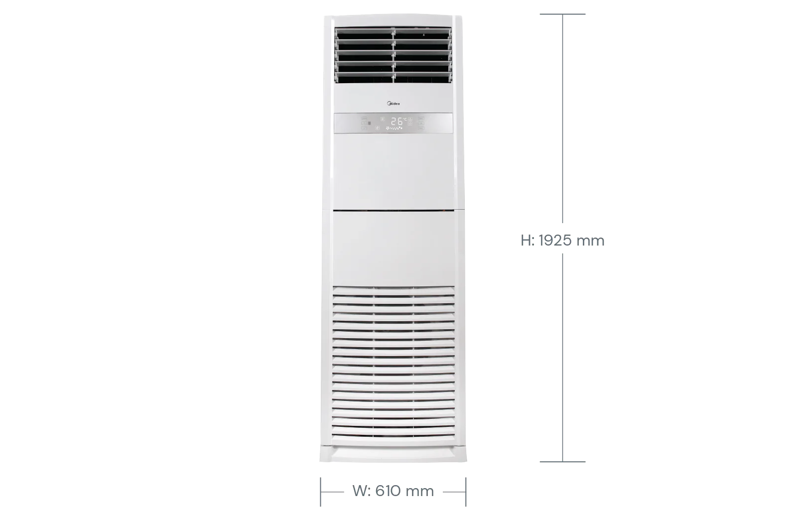 Midea 90,000 BTU Floor Standing Unit with Inverter Technology