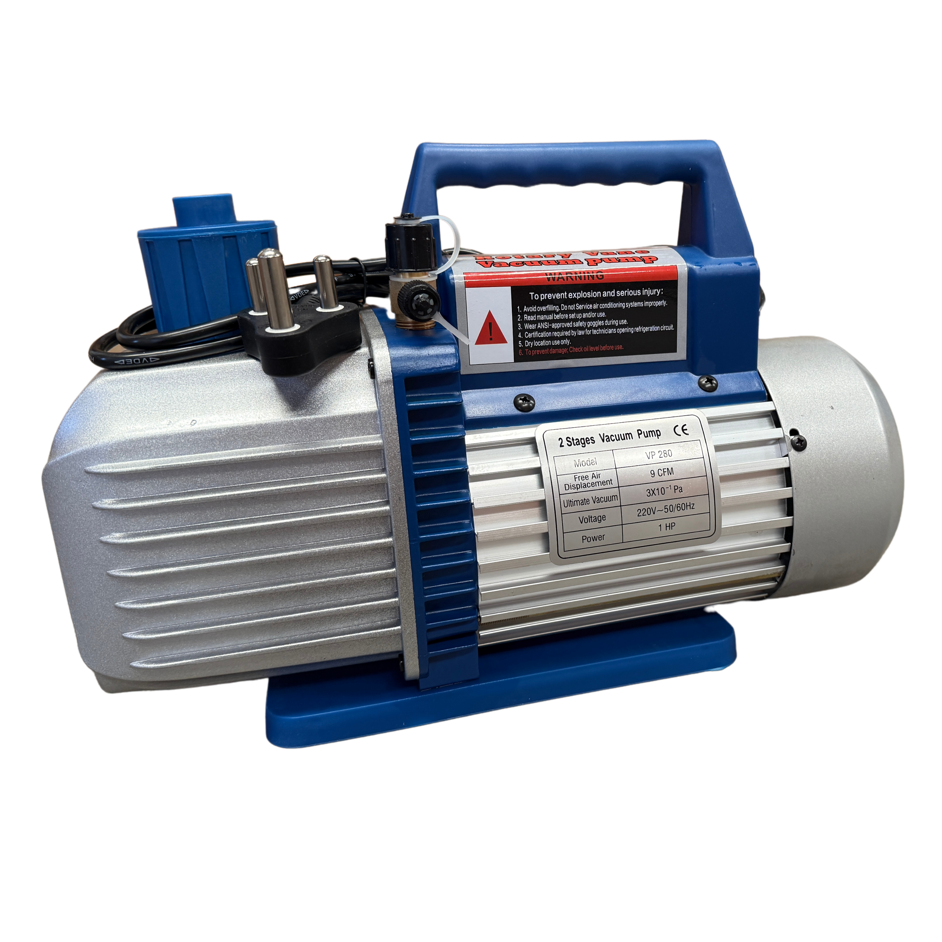 VACUUM PUMP VP180 : S/STAGE 8,0/9/0 CFM