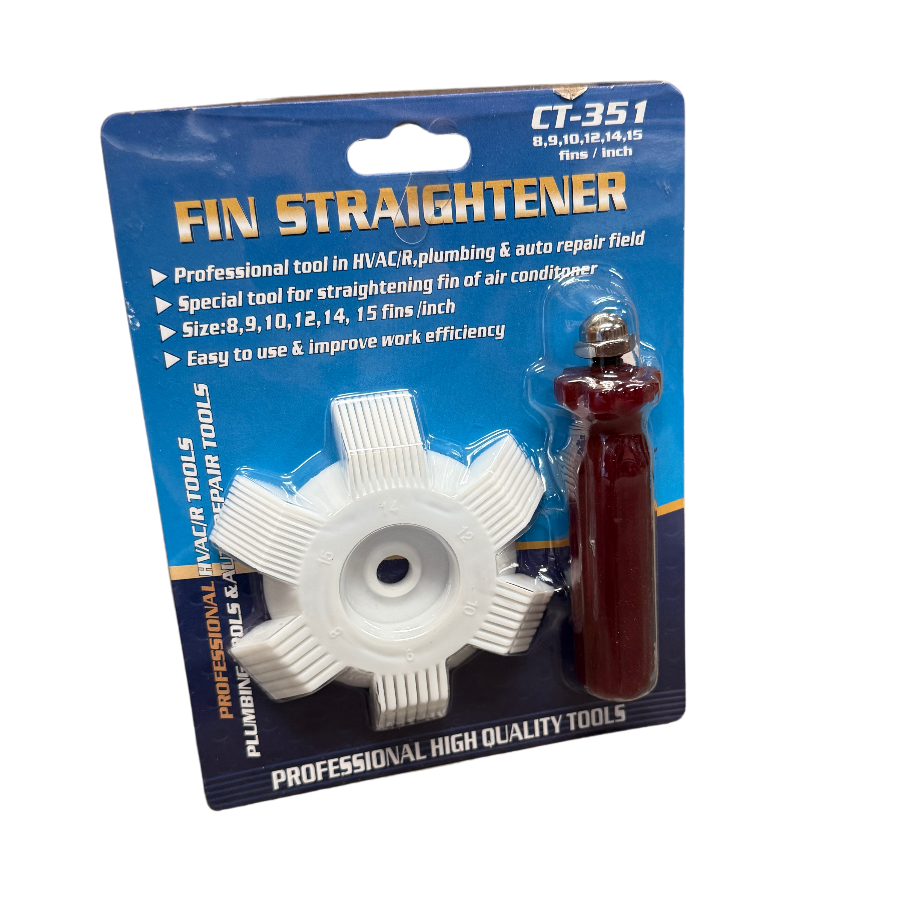 COIL FIN STRAIGHTENER: CT351