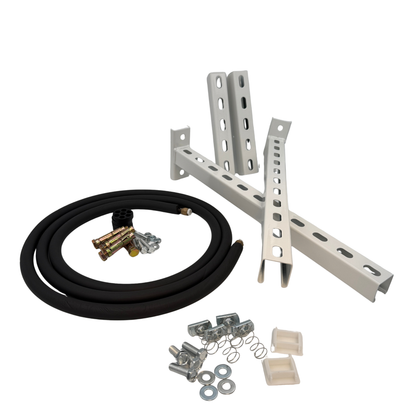 Installation Pipe Kit (9,000–36,000 BTU) – Black or White Option