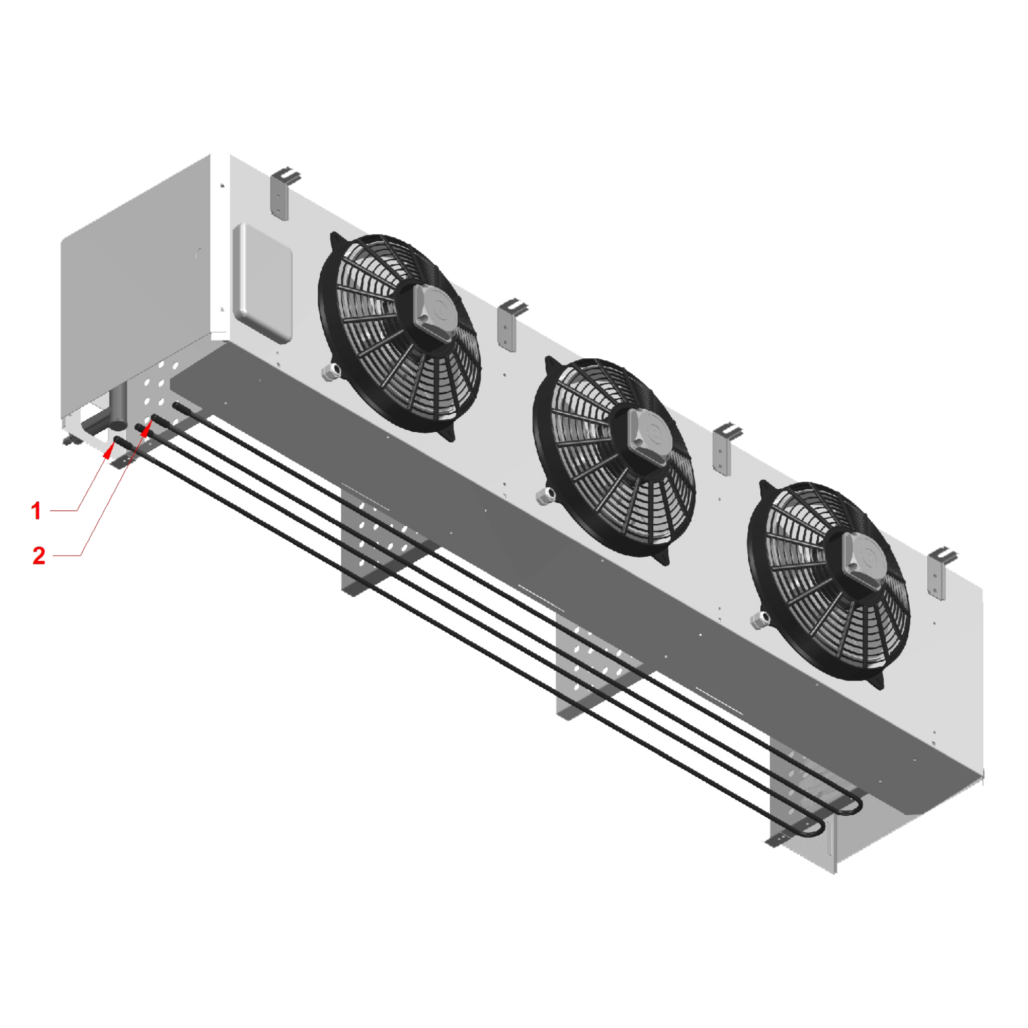 HSe303 | Evaporator, 3 x 300mm Fan