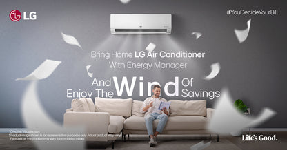 LG DualCool+ (Wi-Fi Compatible) – 9 000 BTU