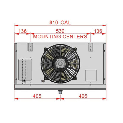 HC | HSe301 | Evaporator, 1 x 300mm Fan
