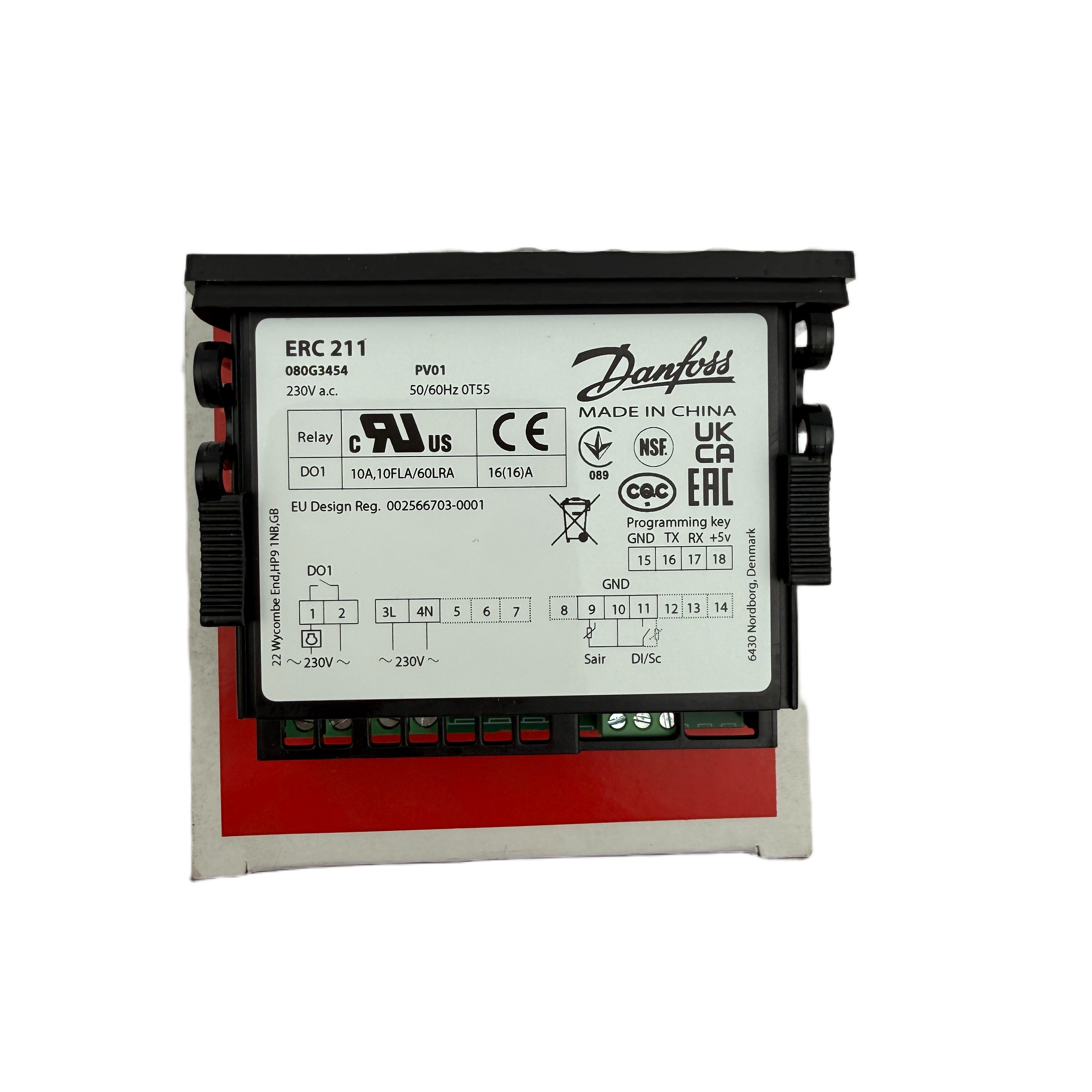 DanFoss Controller: ERC211 -230V
