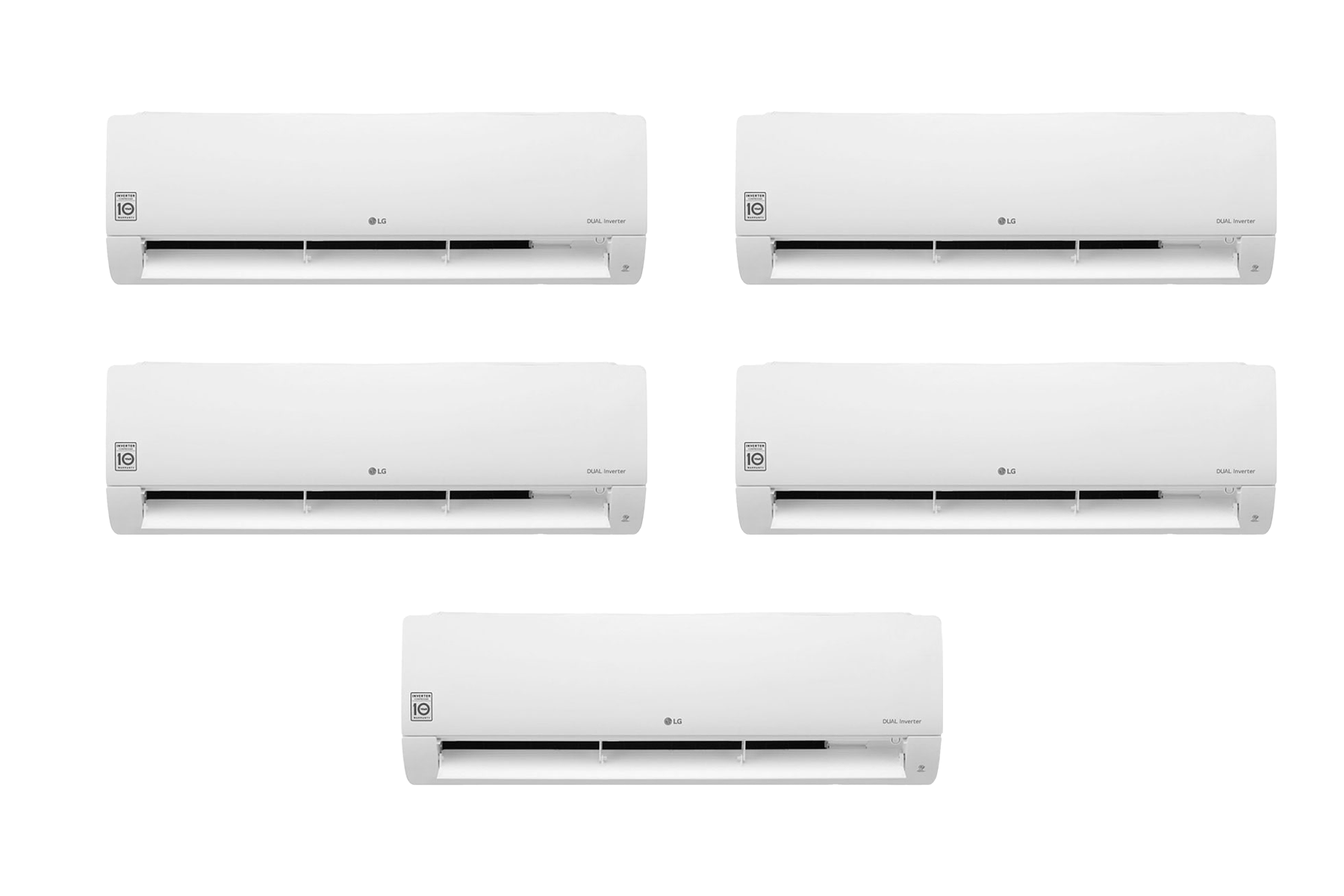 Premium Multi-Room Airconditioning Bundle (5x 12,000 BTU with Wi-Fi)