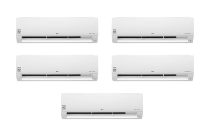 Premium Multi-Room Airconditioning Bundle (5x 12,000 BTU with Wi-Fi)