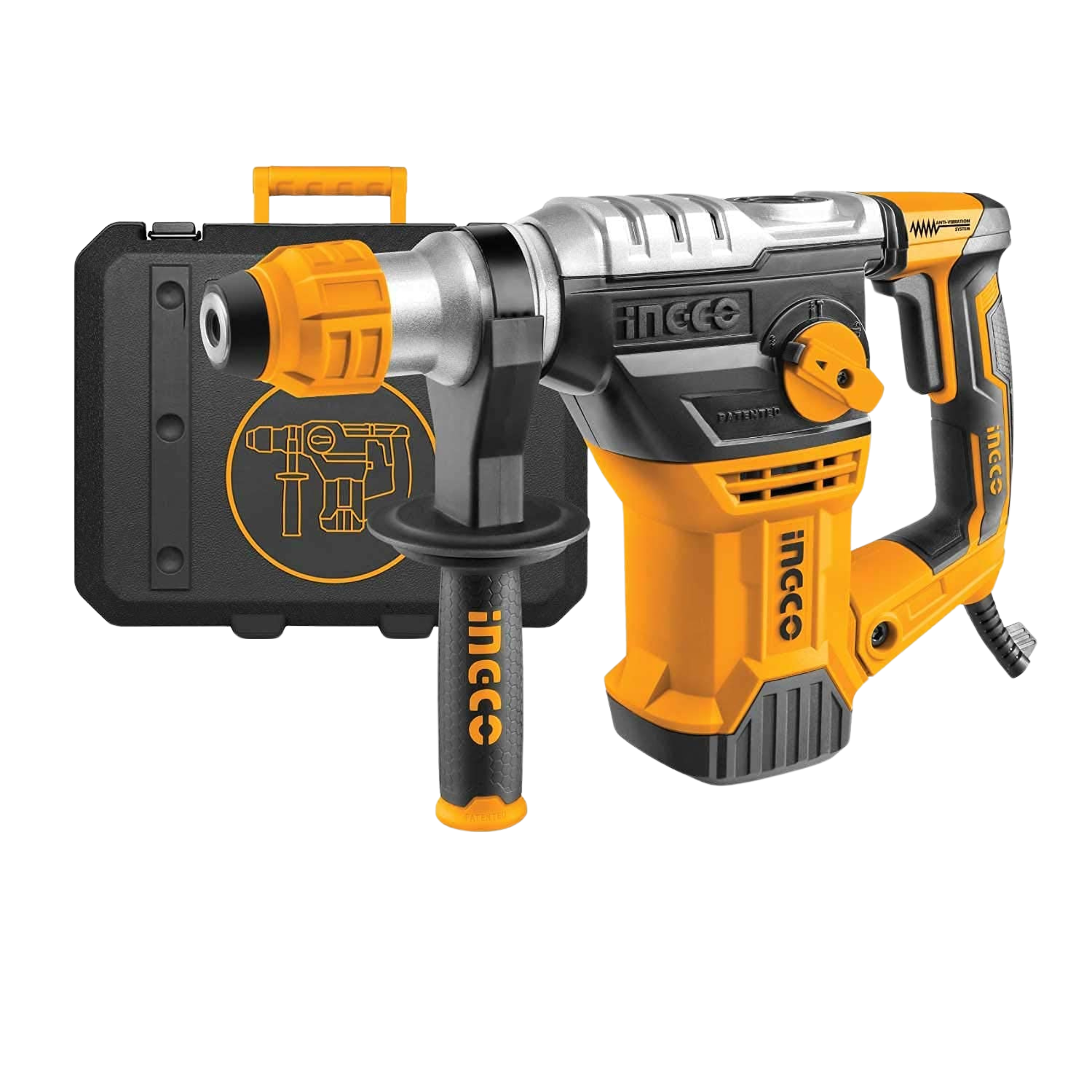 Ingco 1500W Rotary Hammer Drill