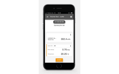 Testo 410i Vane Anemometer