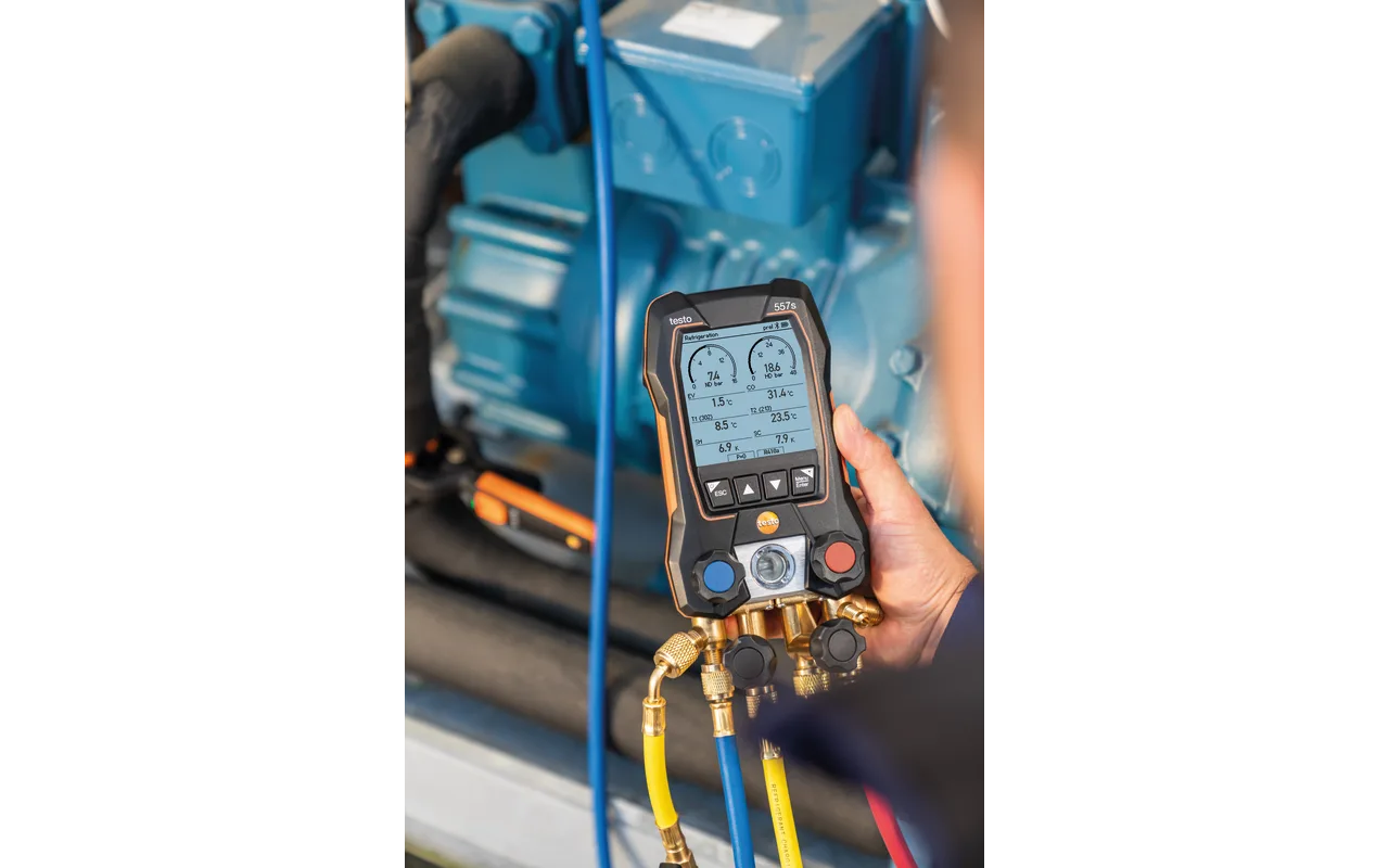 Testo 557s Smart Vacuum Kit with Filling Hoses